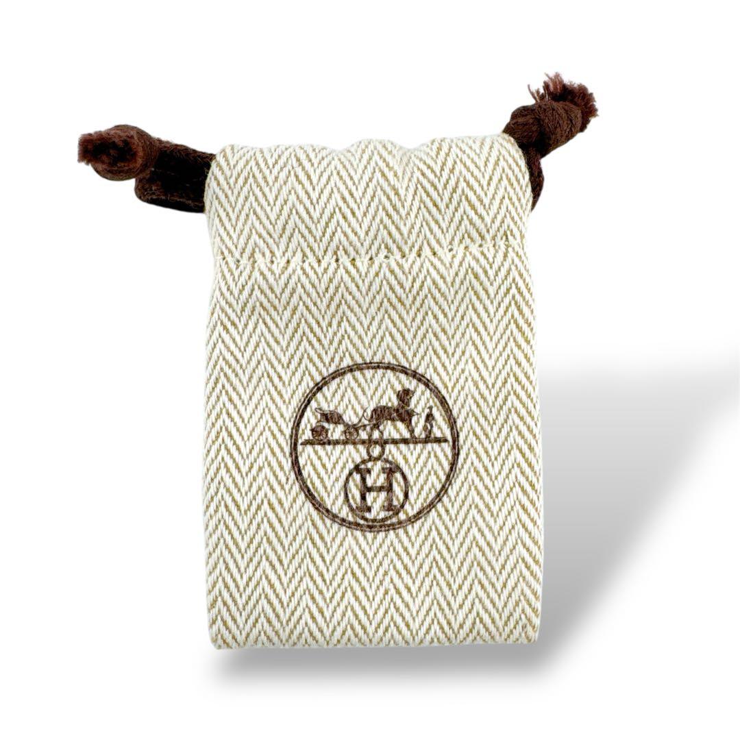 希少◇美品◇エルメス ミニHベルト リバーシブル ルージュｘベージュ レディース