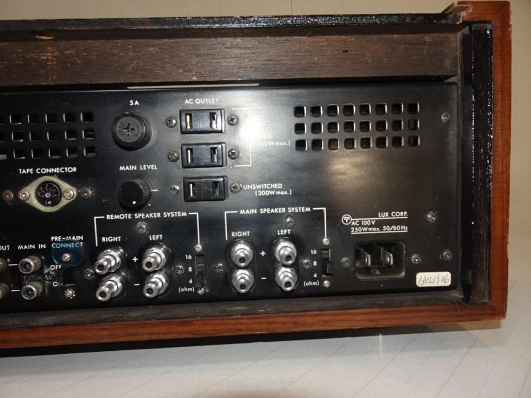 LUX-SQ38FD mk２　真空管アンプ