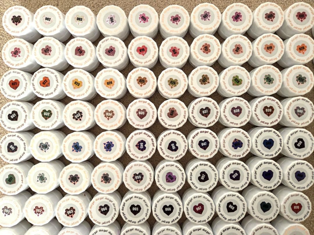廃盤　ドットジェル159色　まとめ売り
