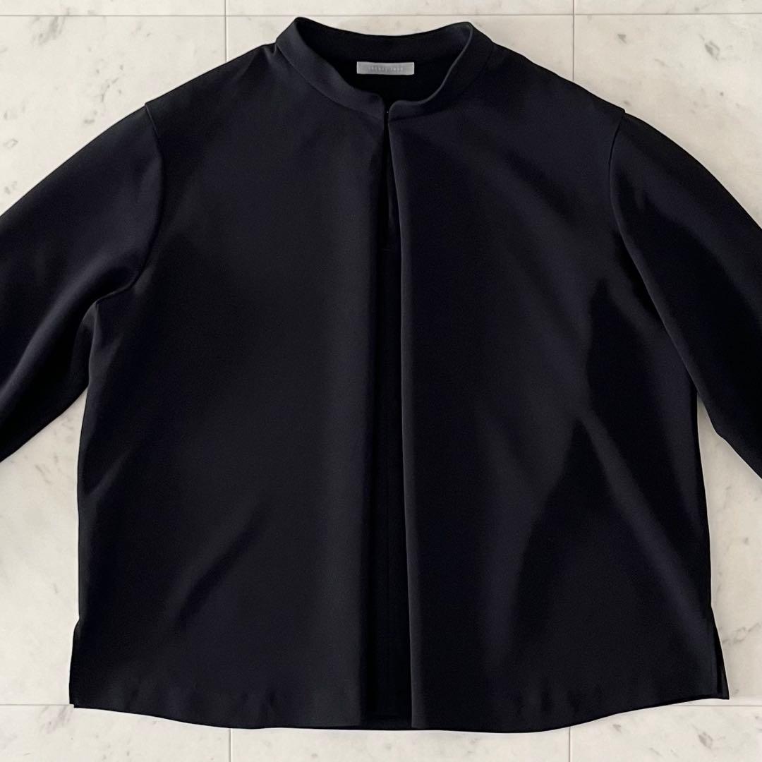 定価3,5万♪極美品セオリーリュクス Luve Wali Blouse 38 黒
