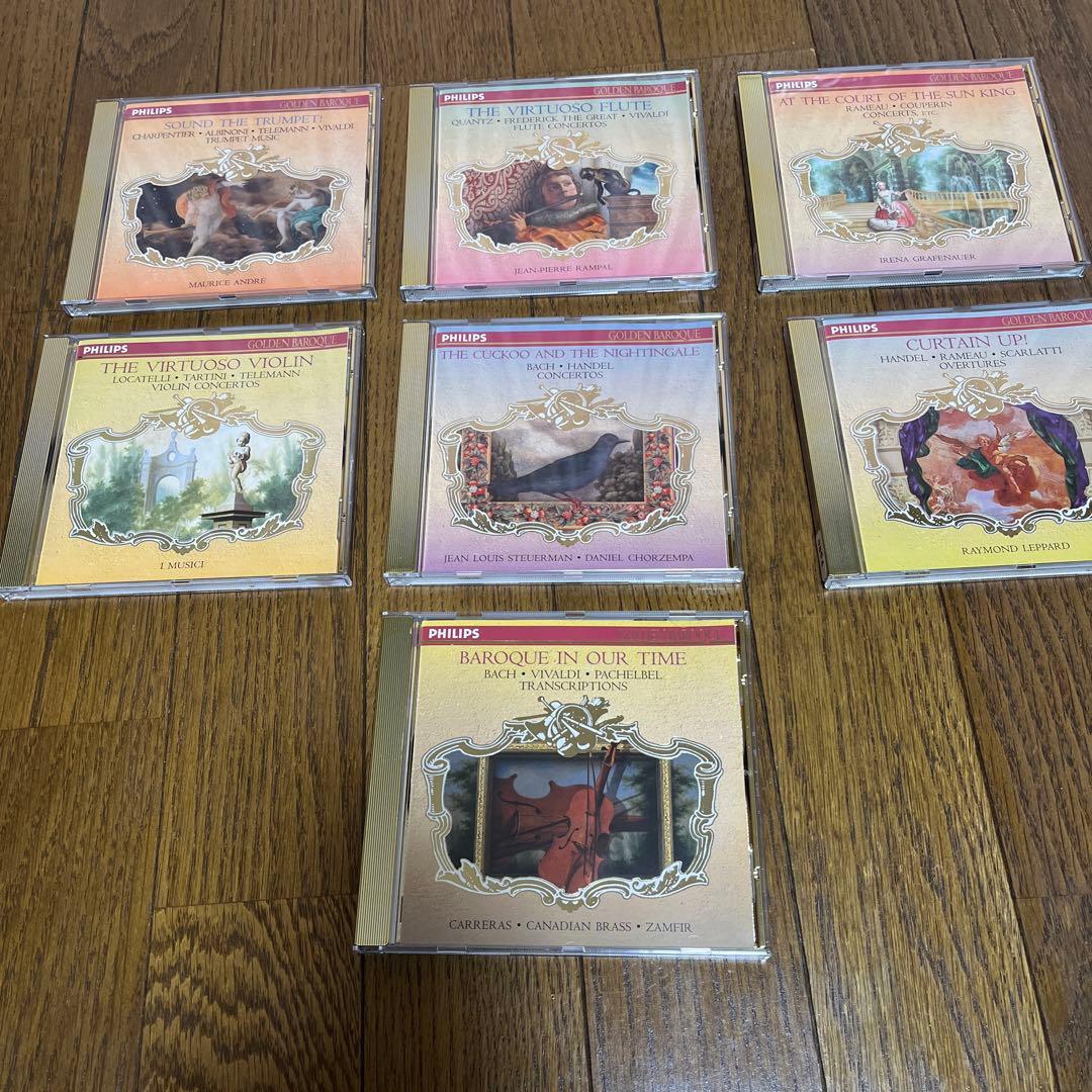 GOLDEN BAROQUE 25枚組 CDケース