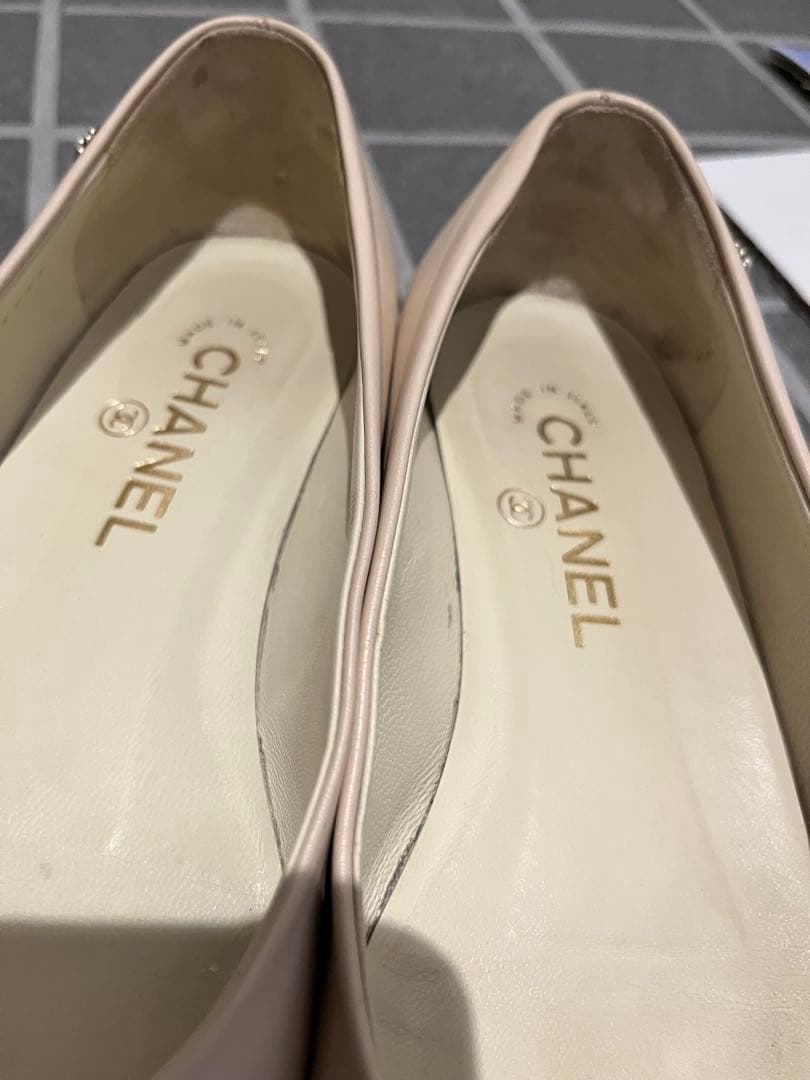 シャネル フラットシューズ 37