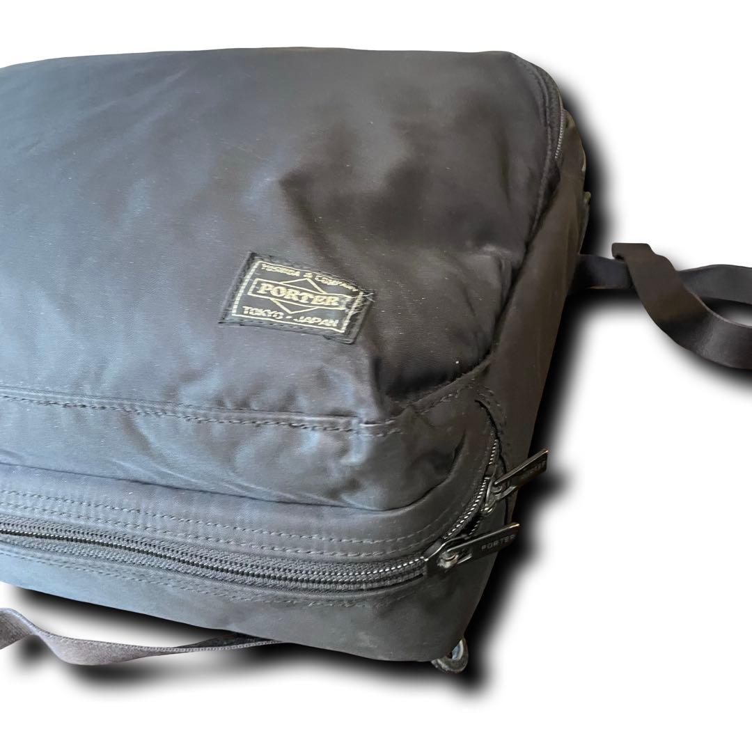 PORTER ポーター タイム 3way ビジネスバッグ リュック ナイロン 黒