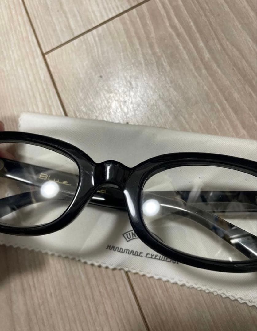 UNCROWD アンクラウド ブルーバード調光眼鏡 ブラック ケース付き