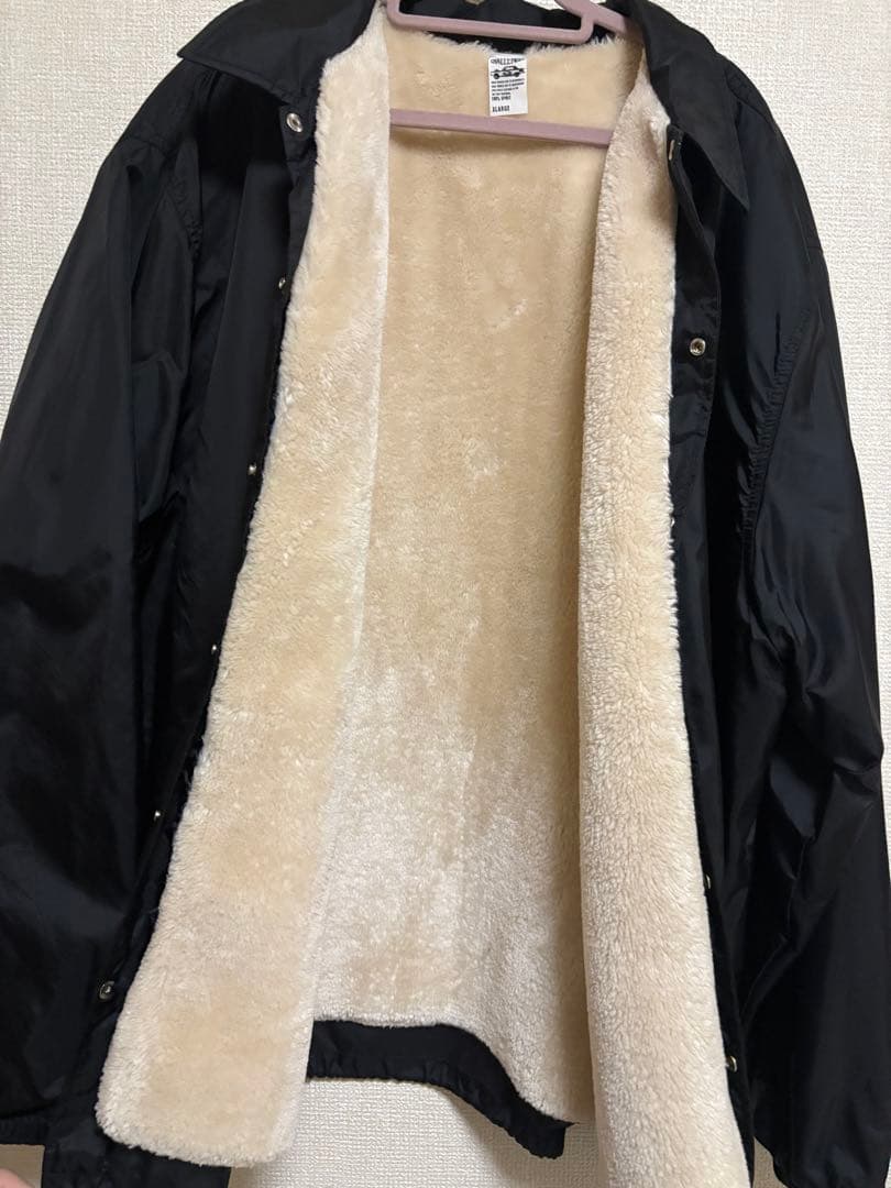 challengerクロスボーン コーチジャケット ボア付き XL