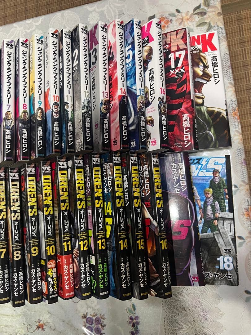 ジャンク．ランク.ファミリー1〜18巻　オーレンズ1〜18巻