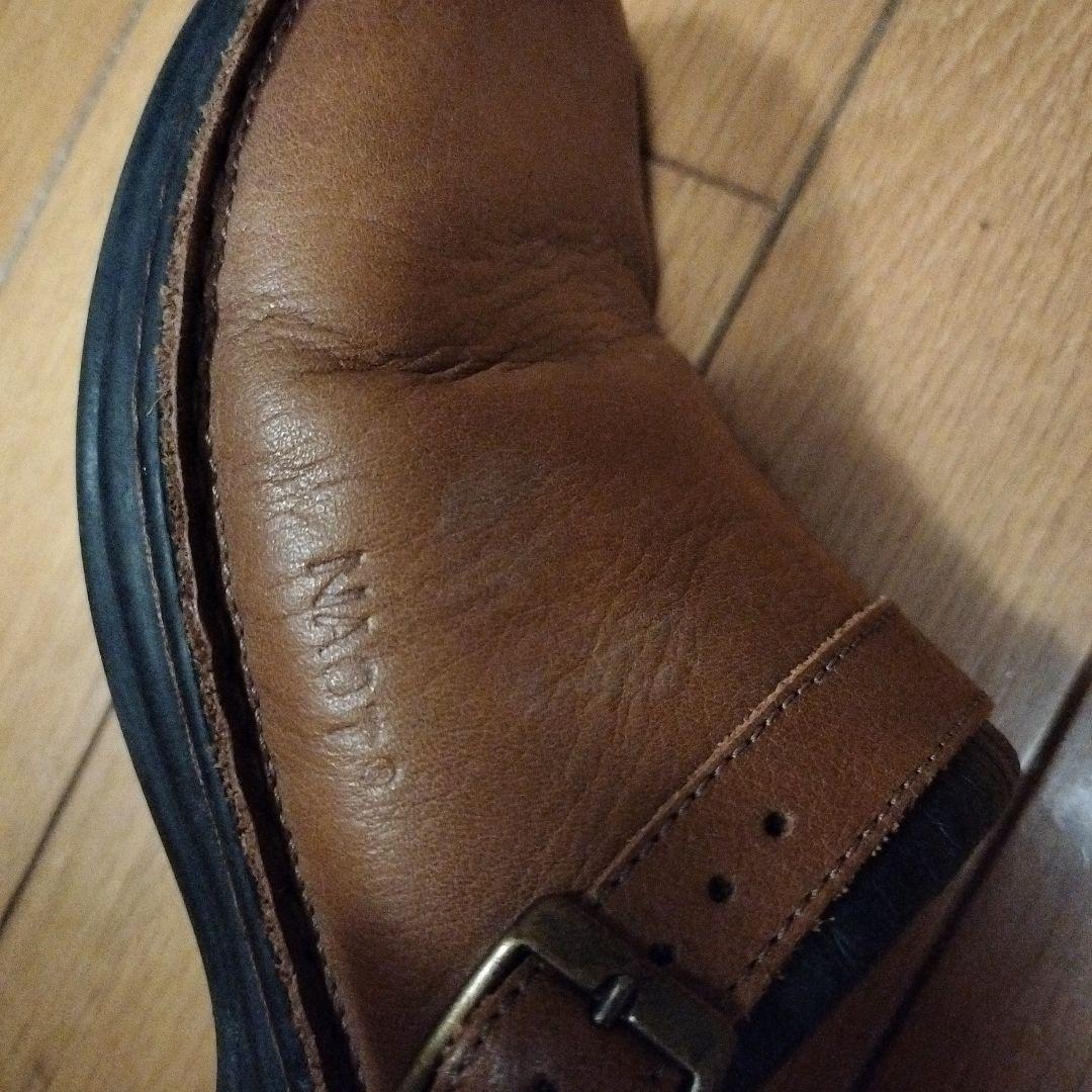 Naot ブラウンレザー サボサンダル37