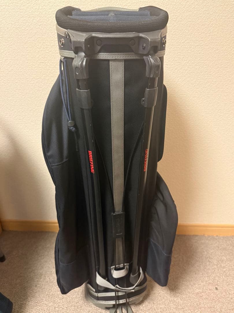 値下げ不可　BRIEFING ネイビー キャディバッグ CR-4 #03