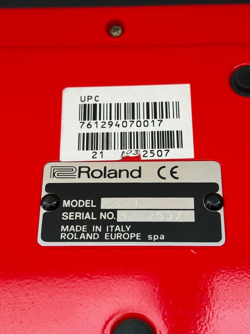 Roland AX-1 ショルダーキーボード　完動品、美品、