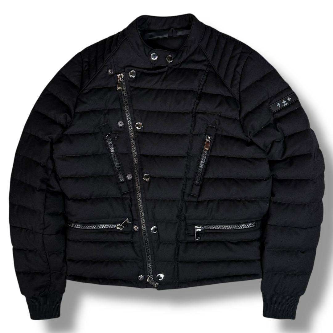 TATRAS CRISANTEMO ライダースジャケット ダウンジャケット 黒L