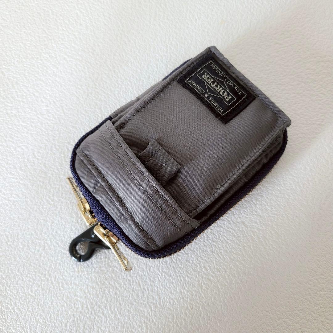 PORTER＿PX TANKER KEY PACK＿タンカーキーケースシルバー