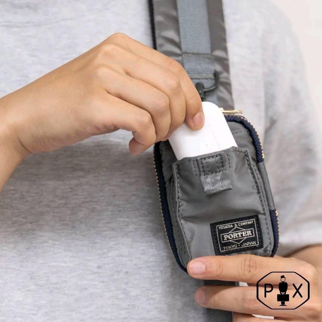 PORTER＿PX TANKER KEY PACK＿タンカーキーケースシルバー