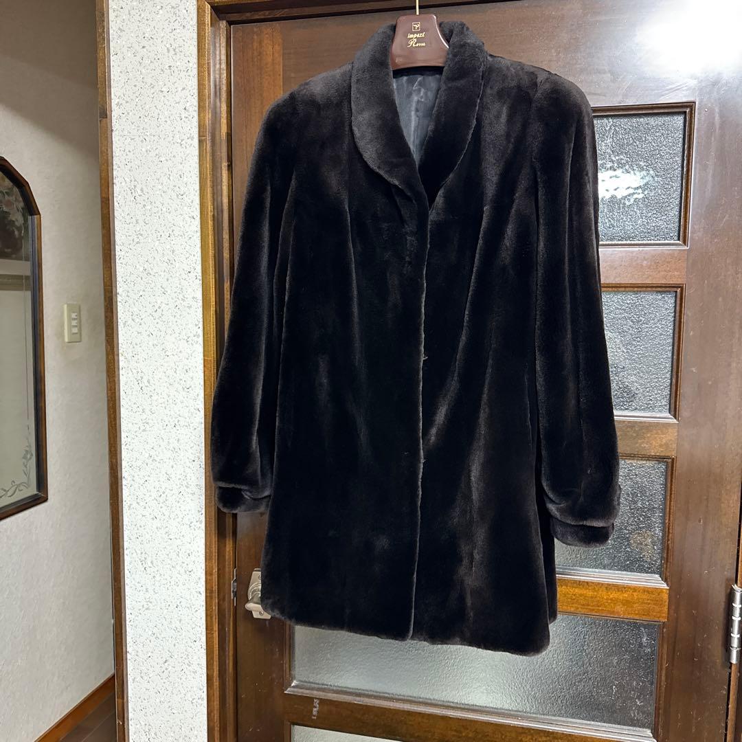 シェアードミンク　コート風