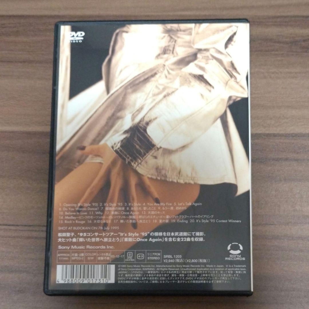 【希少盤】松田聖子/LIVE It's Style'95/1995年コンサート