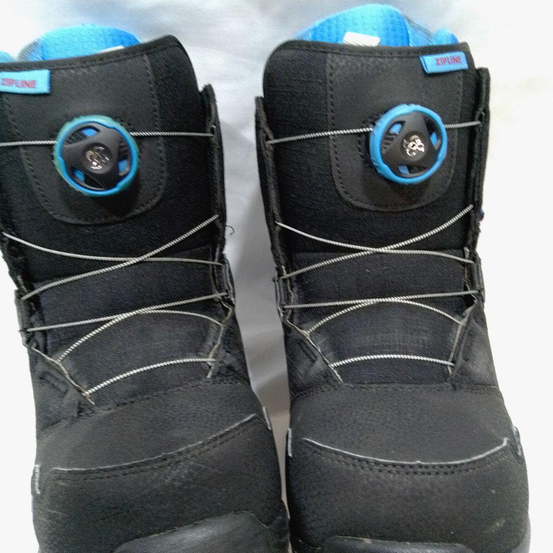 23cm BURTON 子ども用スノーボードブーツ ブラック ジュニア