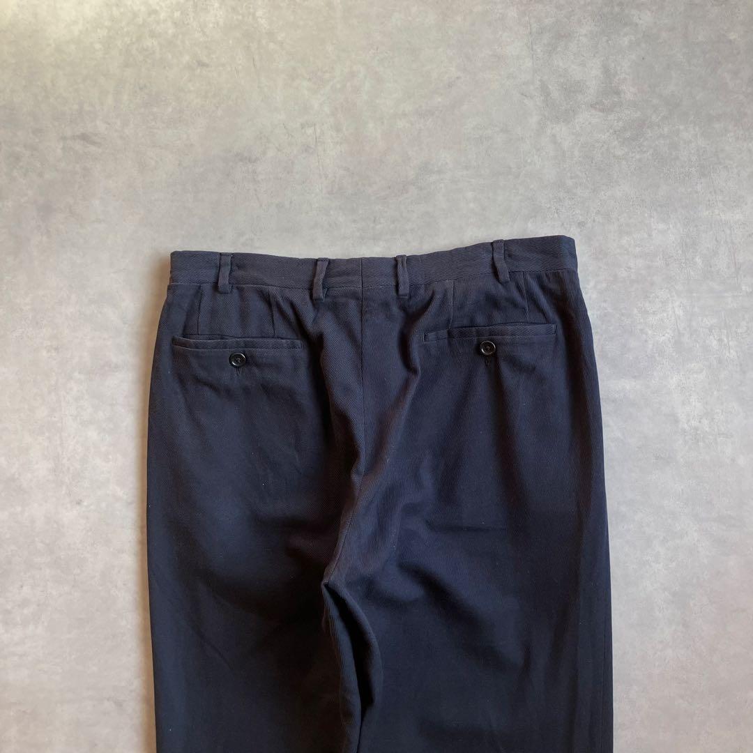 パンツ 00s armani wide straight slacks pants