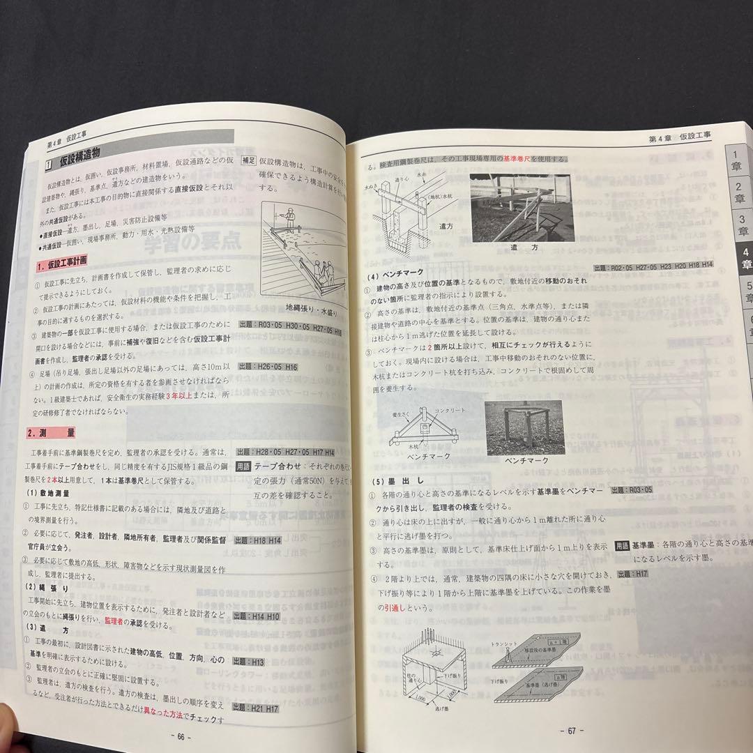 1級建築士学科　施工・計画・環境設備・法規・構造