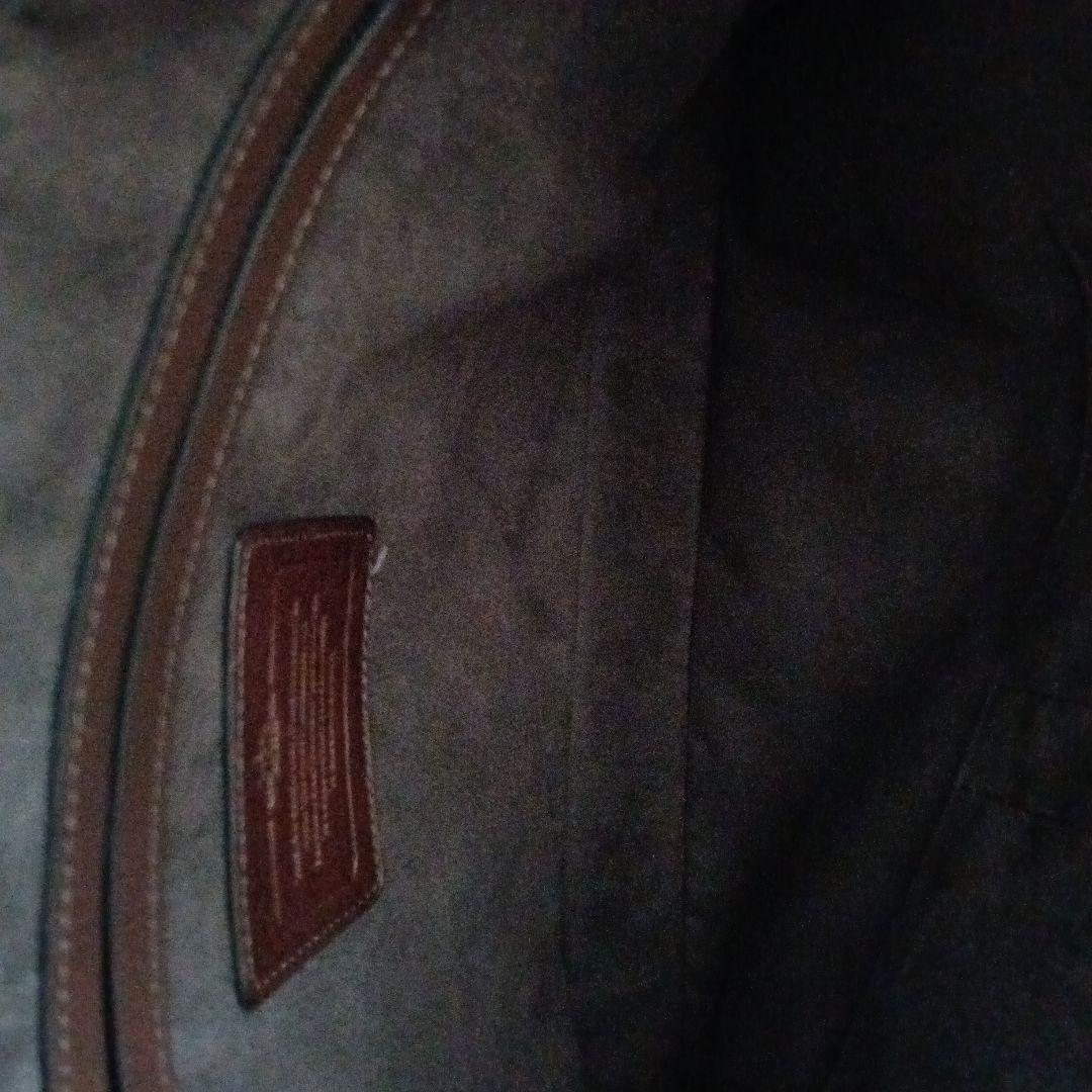 COACH ブラウン ビジネスバッグ