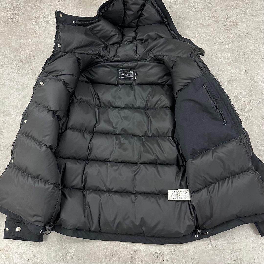 【極美品】 EDIFICE カワダダウン M ダウンジャケット　黒