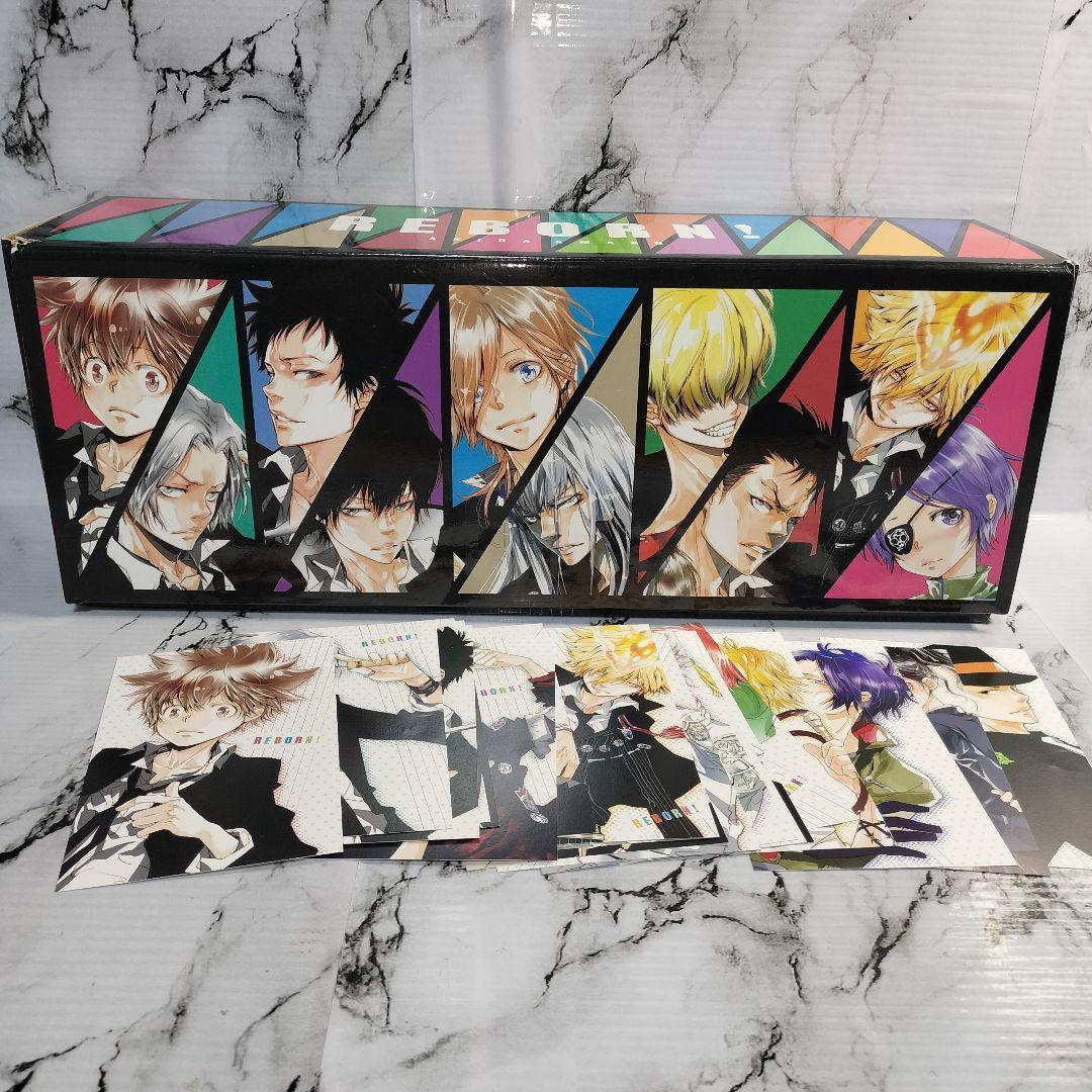 天野明　家庭教師ヒットマンREBORN! 全巻セット　BOX　ポストカード付き