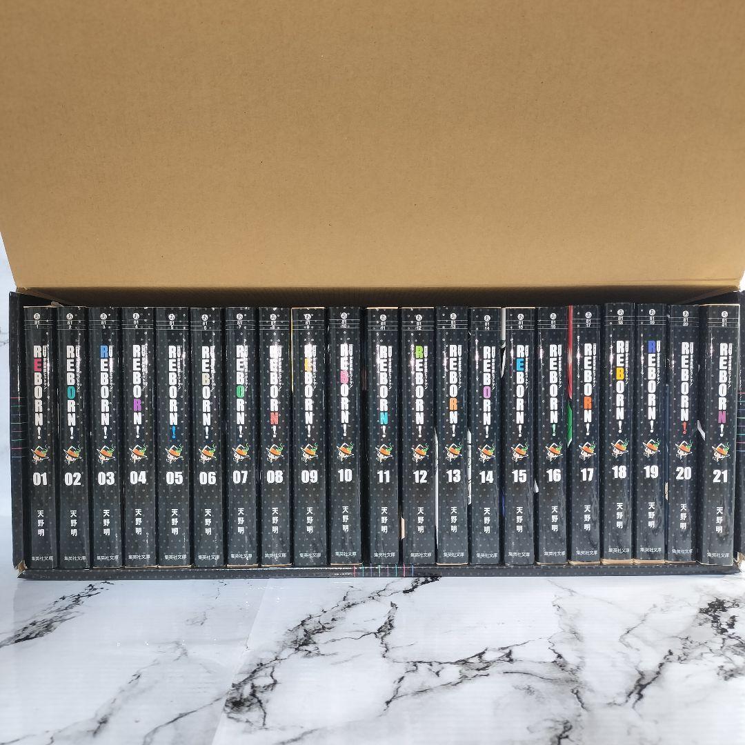 天野明　家庭教師ヒットマンREBORN! 全巻セット　BOX　ポストカード付き