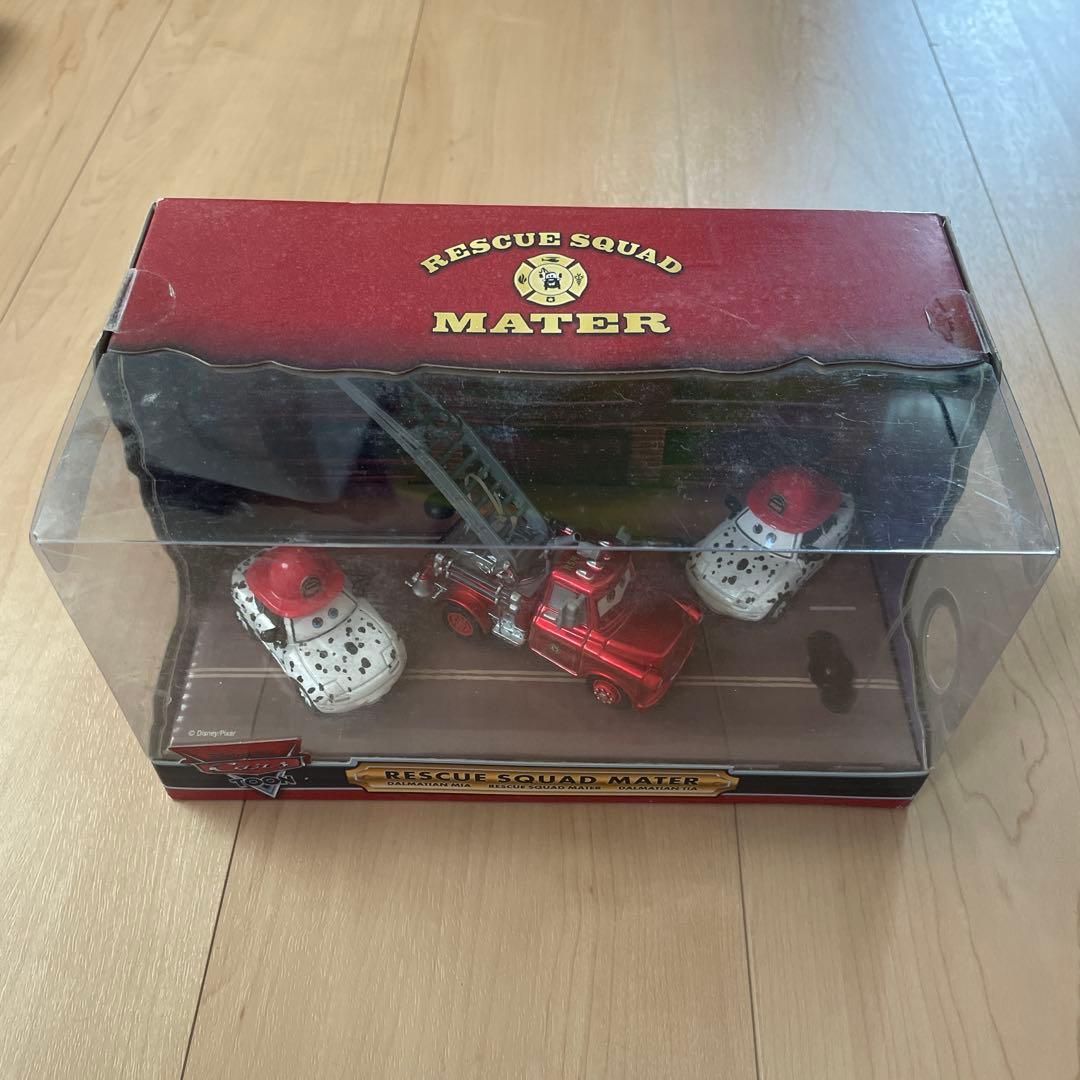 希少　カーズ　2009年　コミコン限定　消防車メーター　ダルメシアン　ミアティア