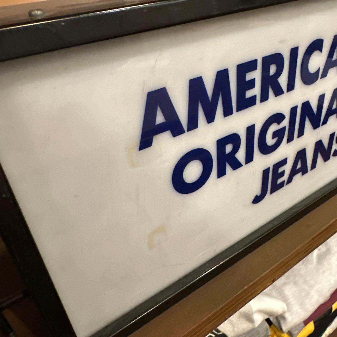 リーバイス　販促品　非売品　ネオン看板