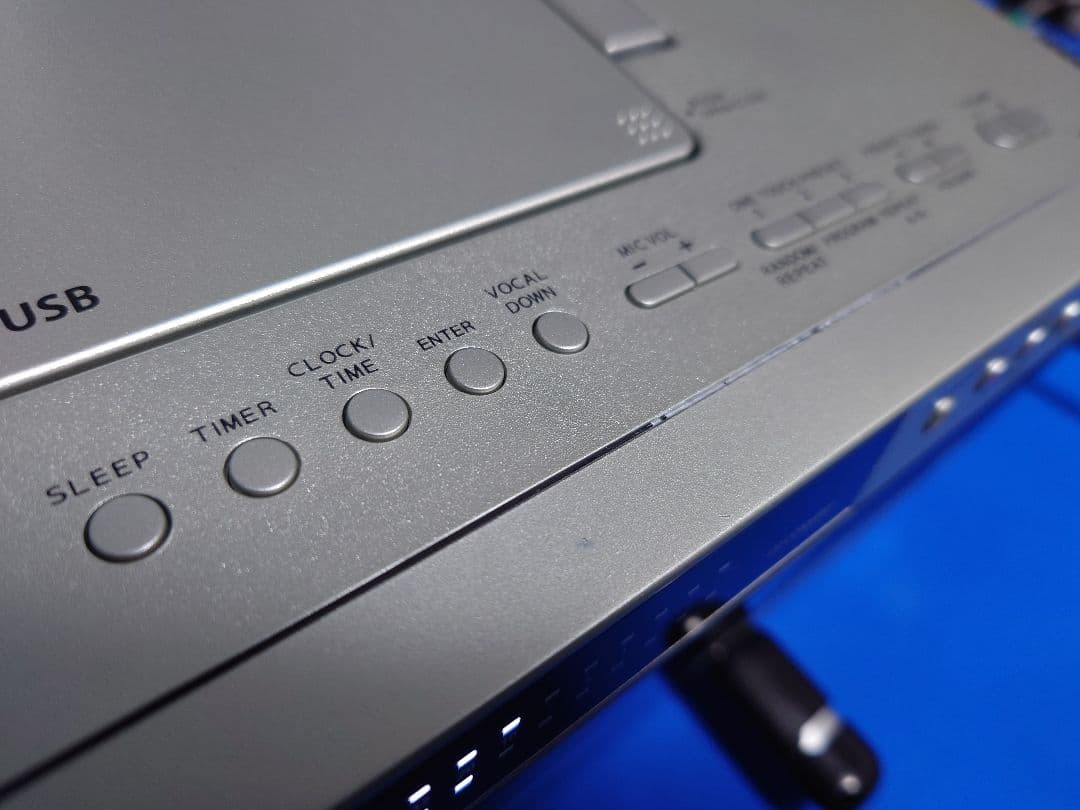 TOSHIBA TY-AK1 SD/USB/CD ラジオカセットレコーダー
