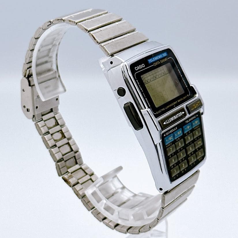 カシオ データバンク DBC-630 テレメモ50 ヴィンテージ メンズ腕時計