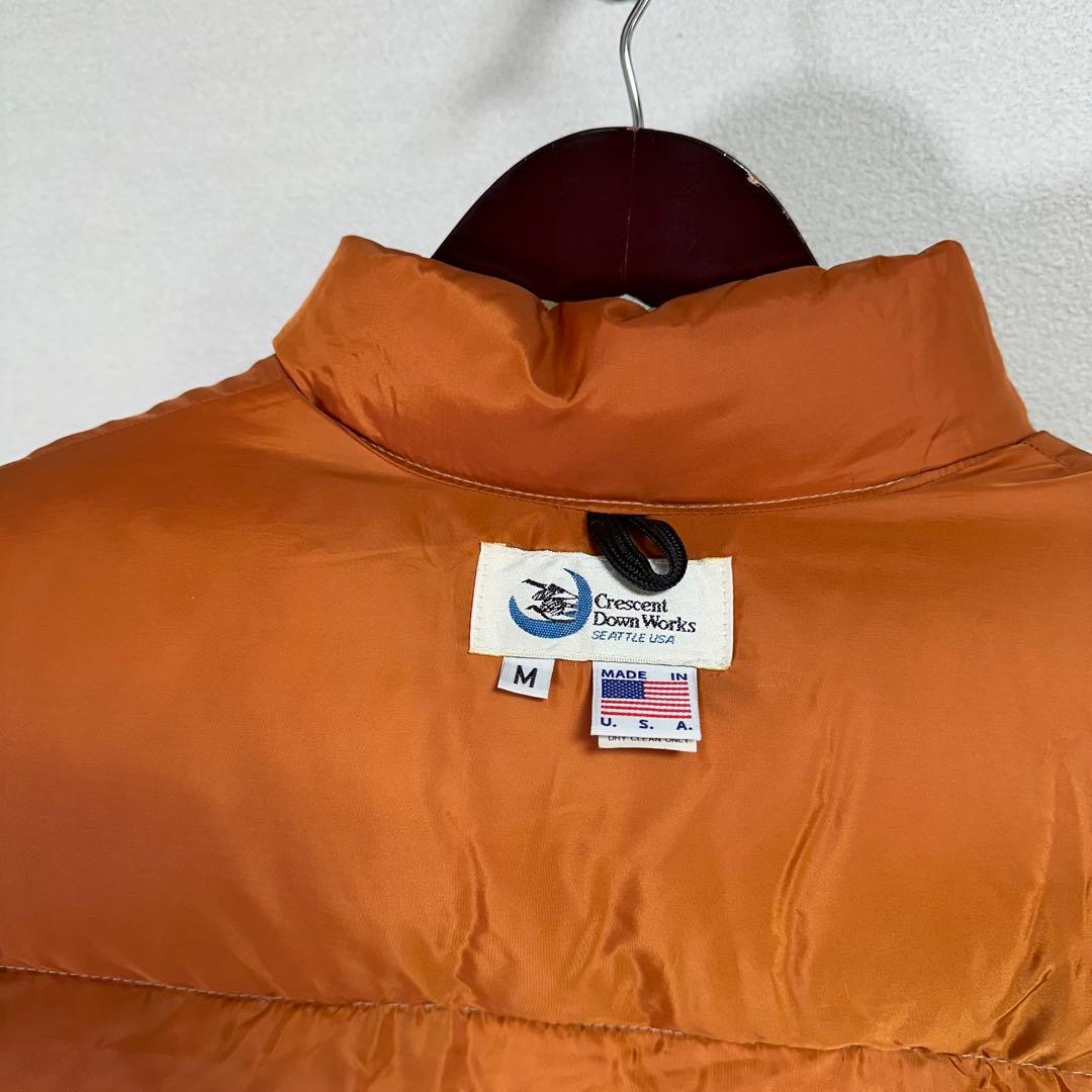 Crescent Down Works タン USA製 ダウンベスト アメカジ