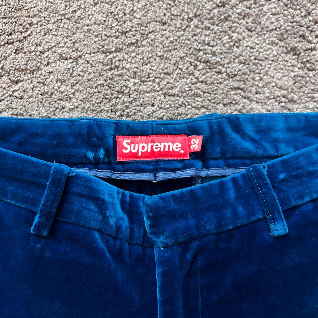 Supreme シュプリーム ベロアパンツ トラウザー ワークパンツ