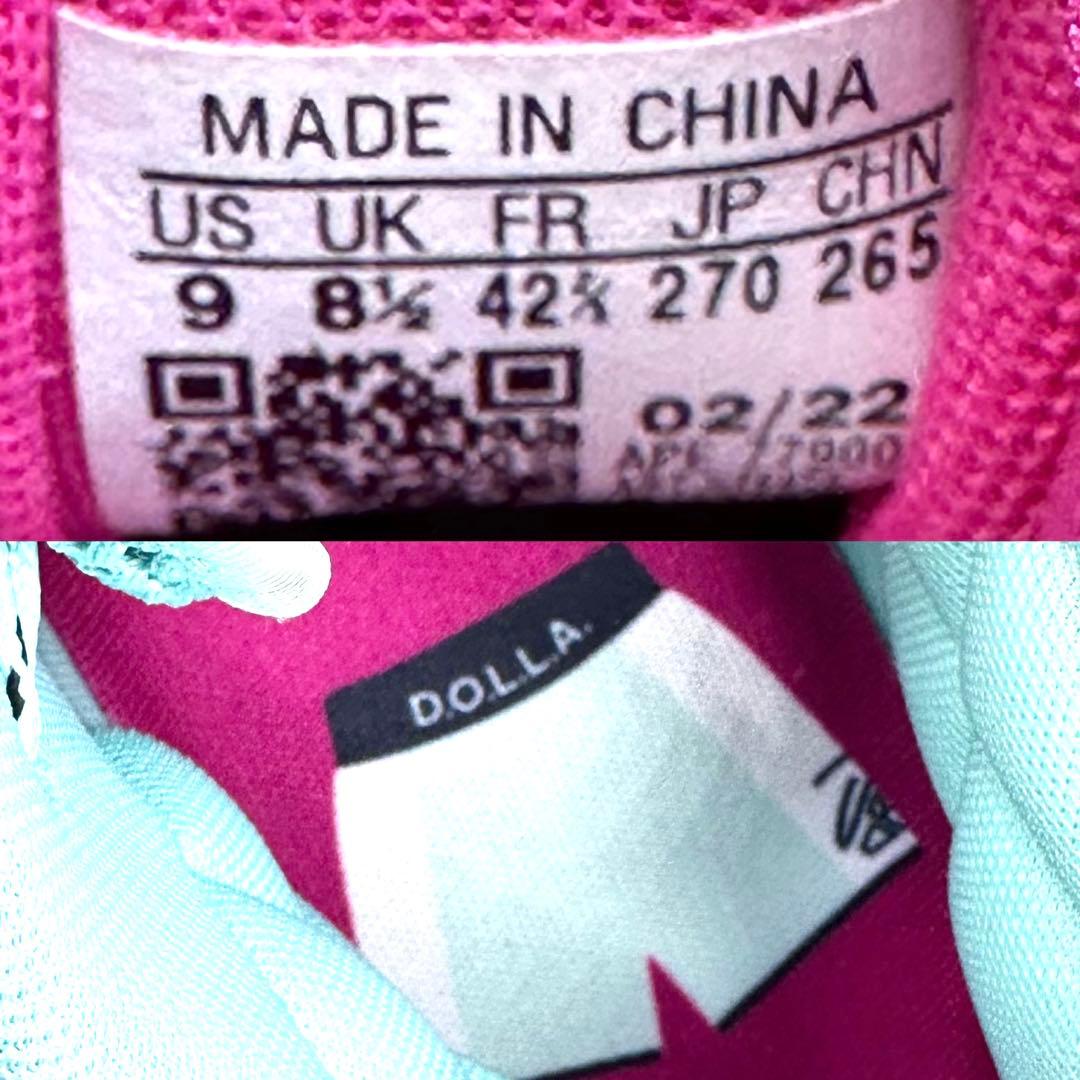 極美品✨アディダス Dame8 \"リスペクト\" バスケットボールシューズ 27