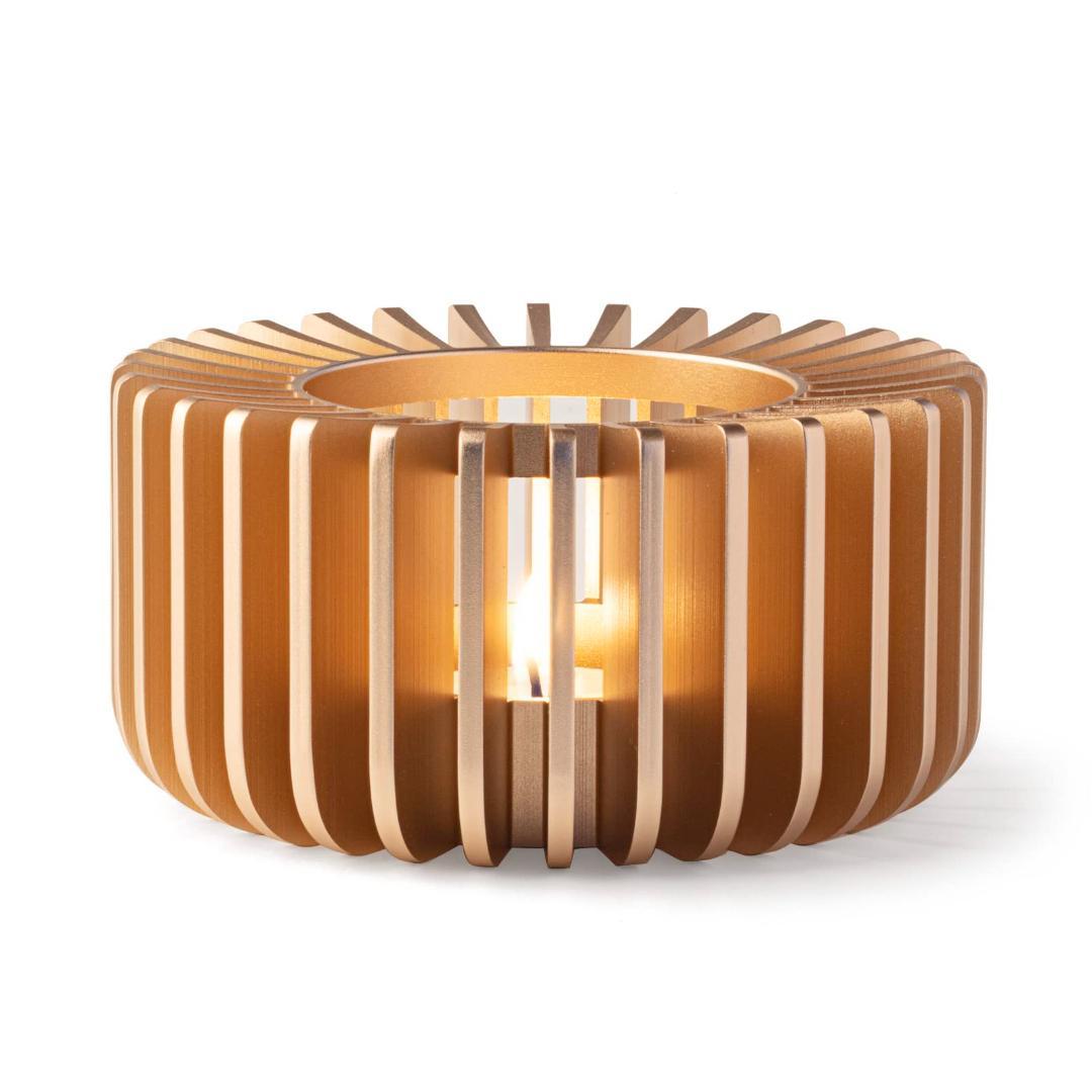 多機能美しいティーウォーマー 癒しの光 キャンドル式