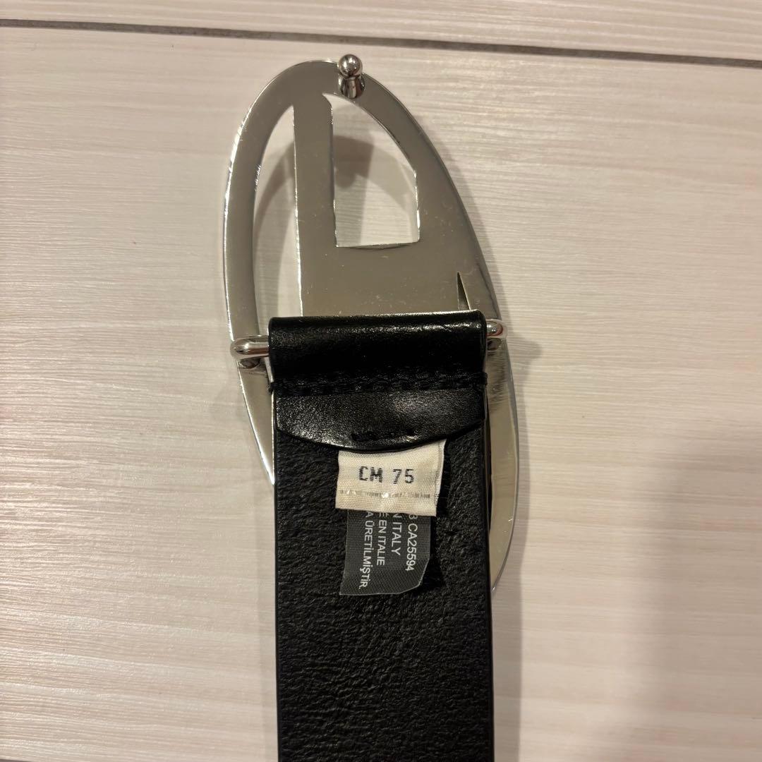 B-1dr Strass レザー ベルト クリスタル バックル