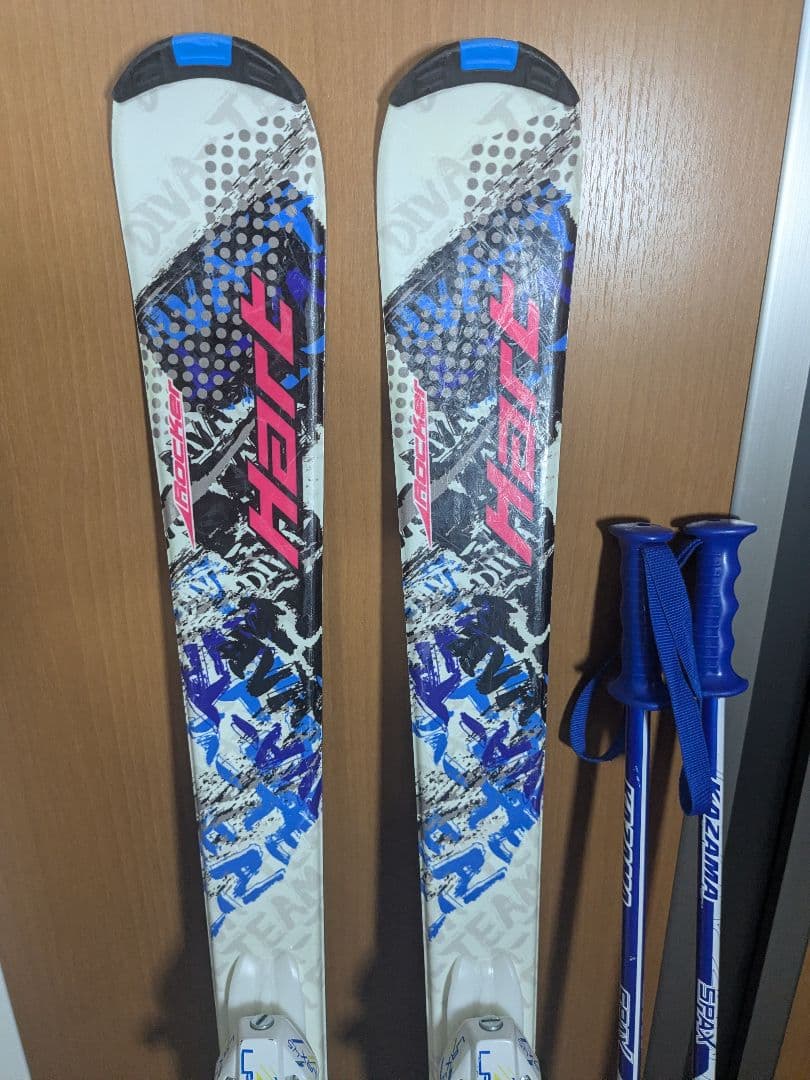 ジュニアスキーセット　板130センチ　ブーツ24センチ