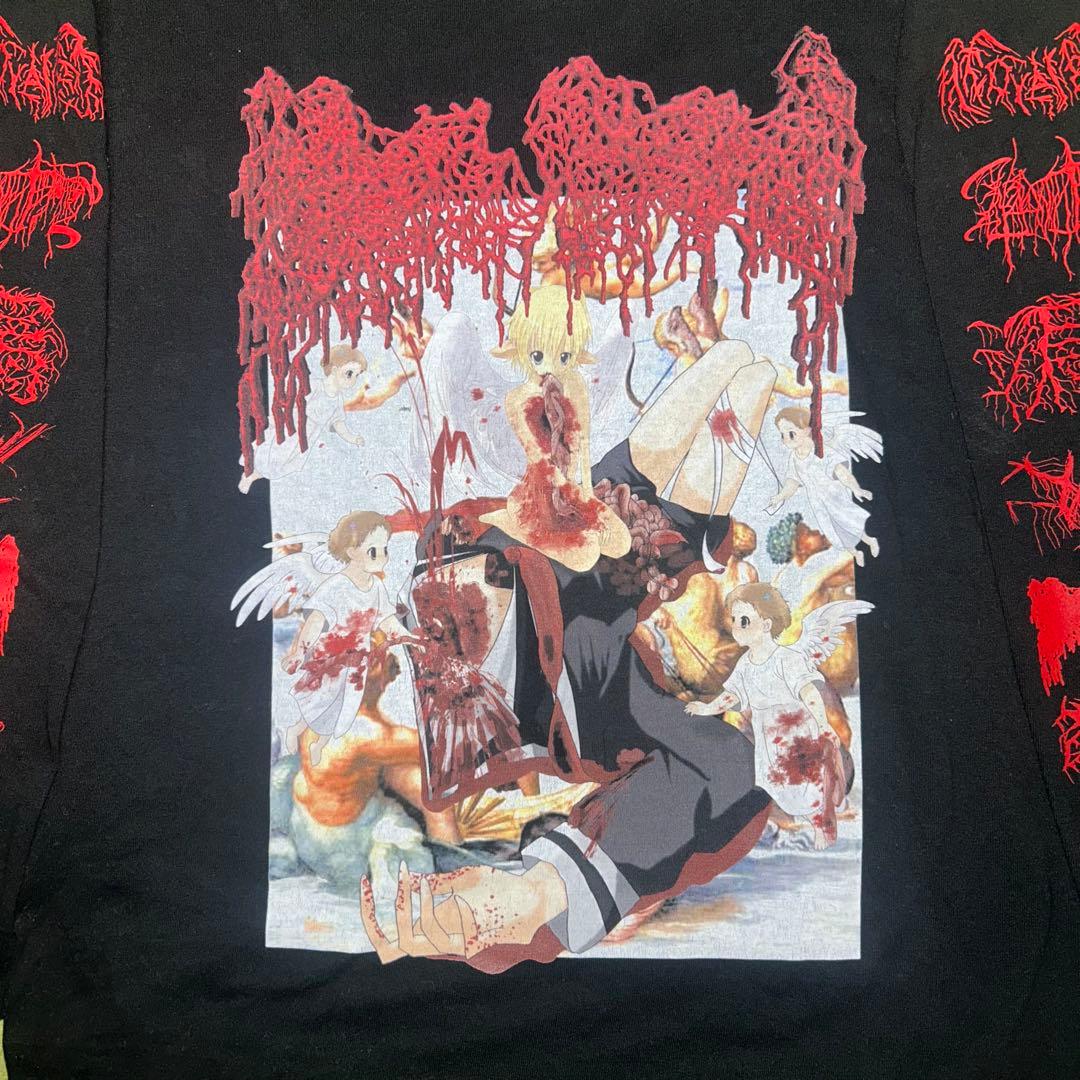 【希少】moreru ロンT バンドT