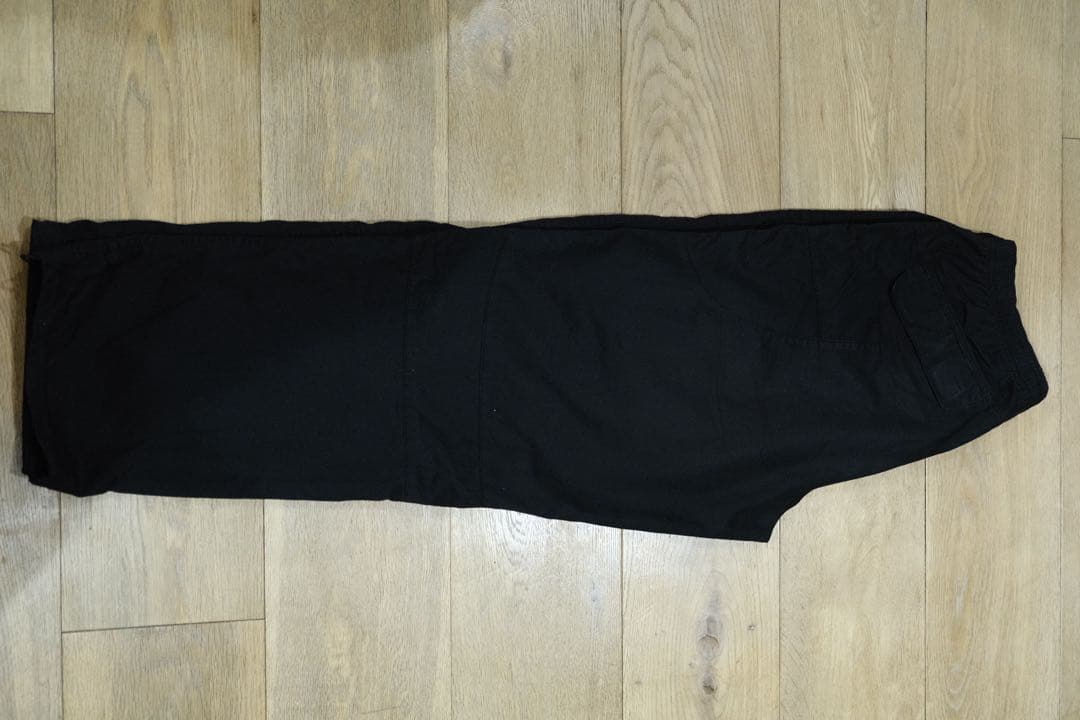 Supreme ブラック カーゴパンツ