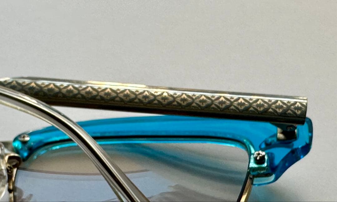 GROOVER VERNON サングラス 青 LUCKY RUDY