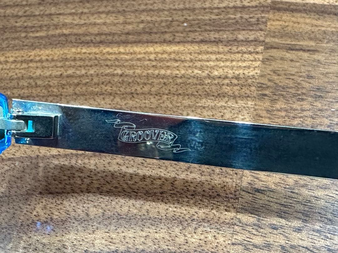 GROOVER VERNON サングラス 青 LUCKY RUDY