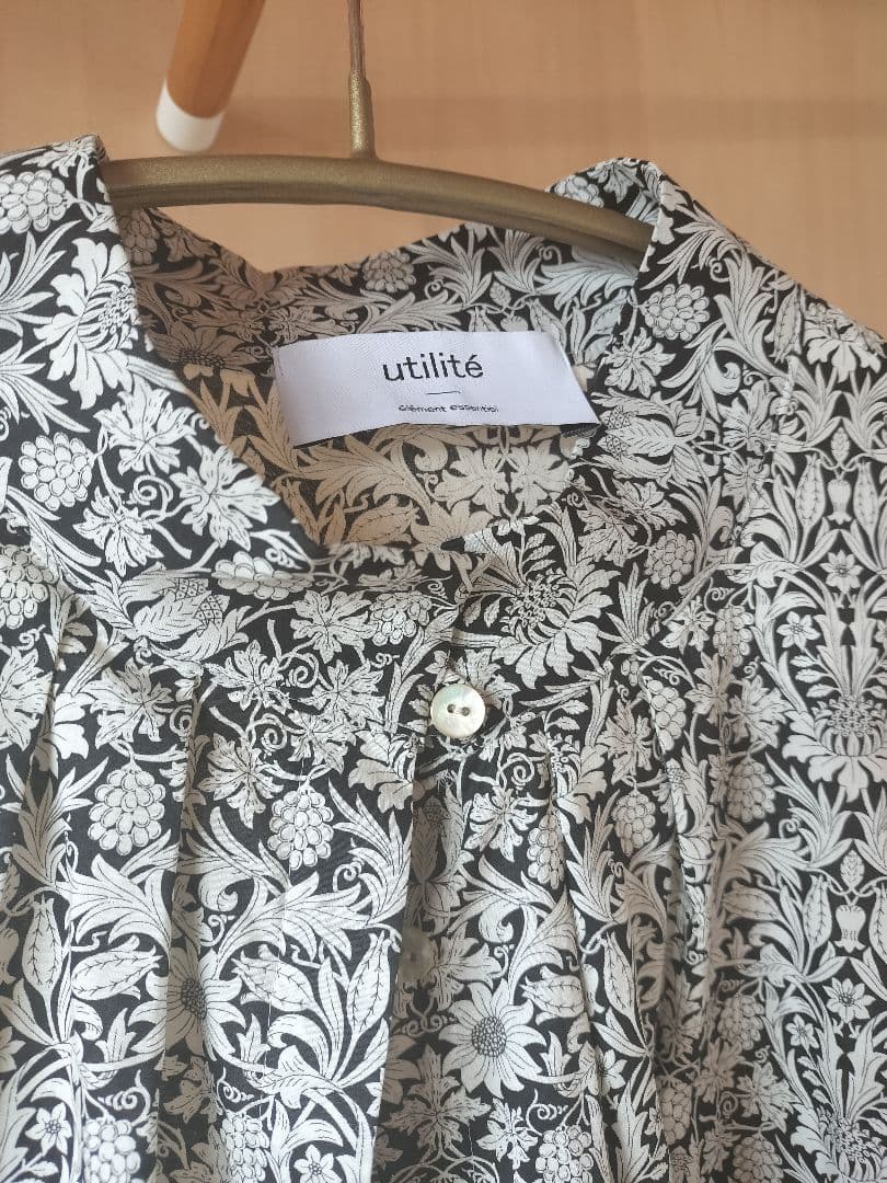 utilite LIBERTY スタンドカラーシャツ