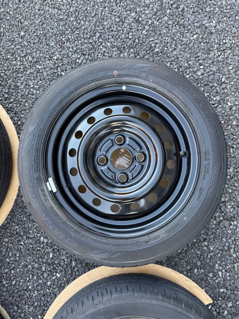 155/65R14 [2/2] 14インチ スチールホイール 2分割の内の2本