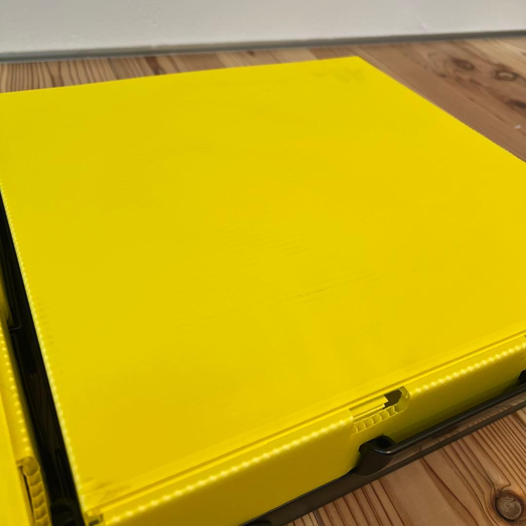 TOWER RECORDS コンテナ タワレコ イエロー　3個