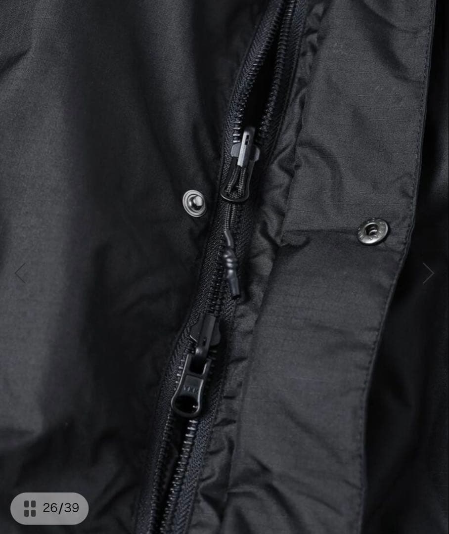 TAION / タイオン 別注 リバーシブル ショートモッズ ダウンブルゾン