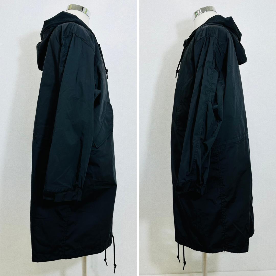 【新品・タグ付】ムジラボ ライナー付きモッズコート　撥水加工 L ブラック