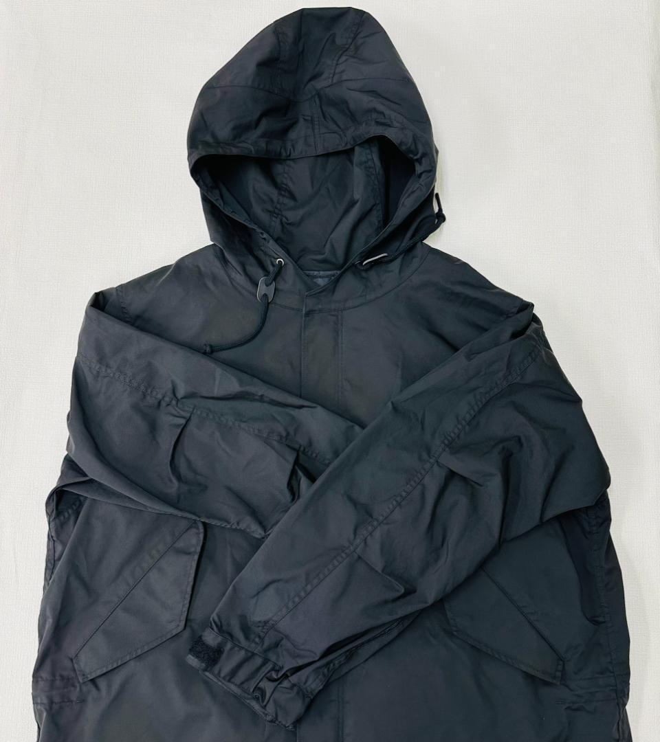 【新品・タグ付】ムジラボ ライナー付きモッズコート　撥水加工 L ブラック