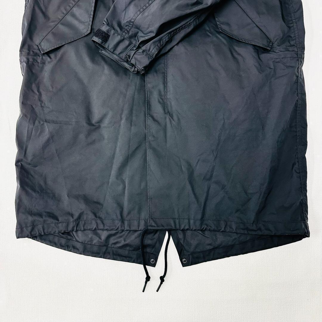 【新品・タグ付】ムジラボ ライナー付きモッズコート　撥水加工 L ブラック