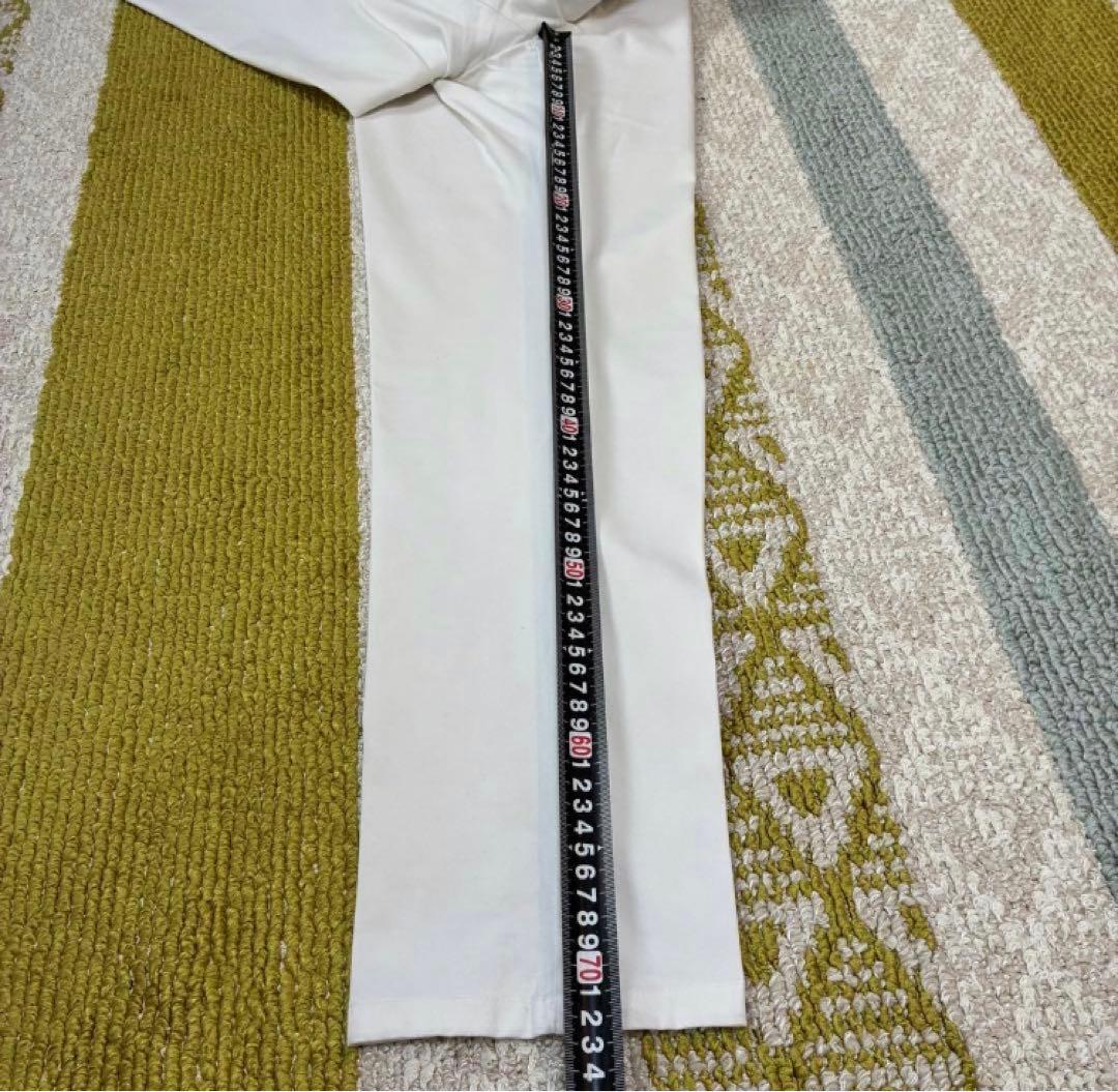 PT TORINO ホワイト ストレッチ チノパン　pt01 evo スラックス