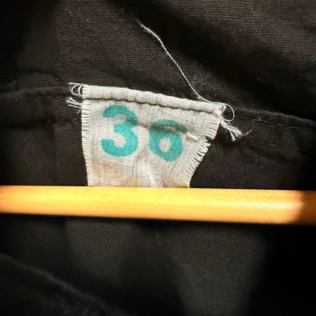 フランス軍 ヴィンテージ アルパインスモック　ブラック