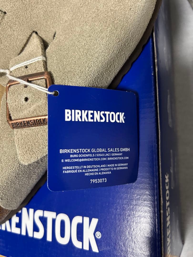 【新品・未使用】ビルケンシュトック ボストン トープ