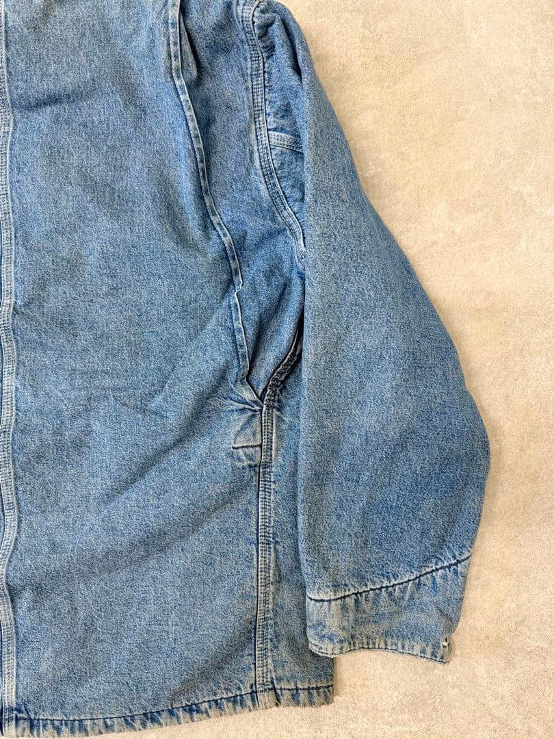 希少 星タグ 80s Carhartt ミシガン チョアコート デニムUSA製